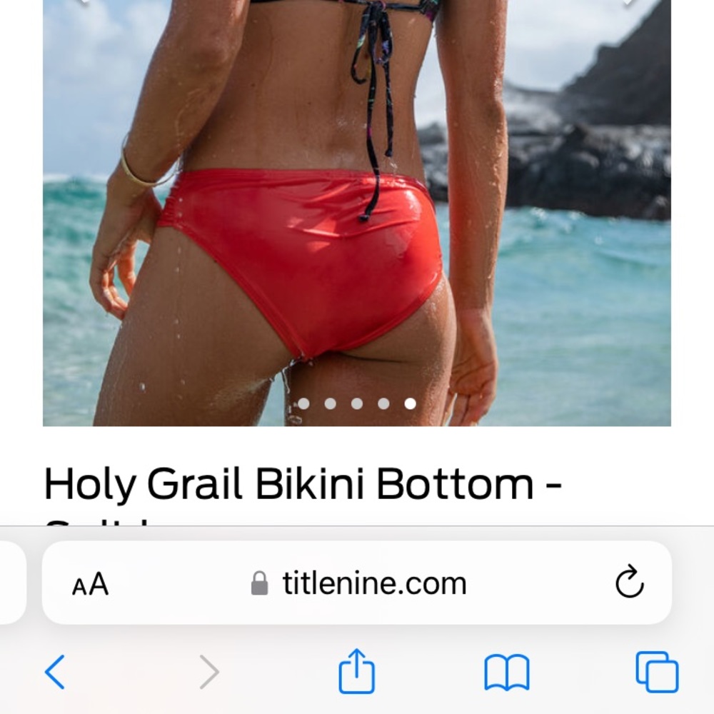 Title Nine Holy Grail bikini bottom- new with tags, never worn